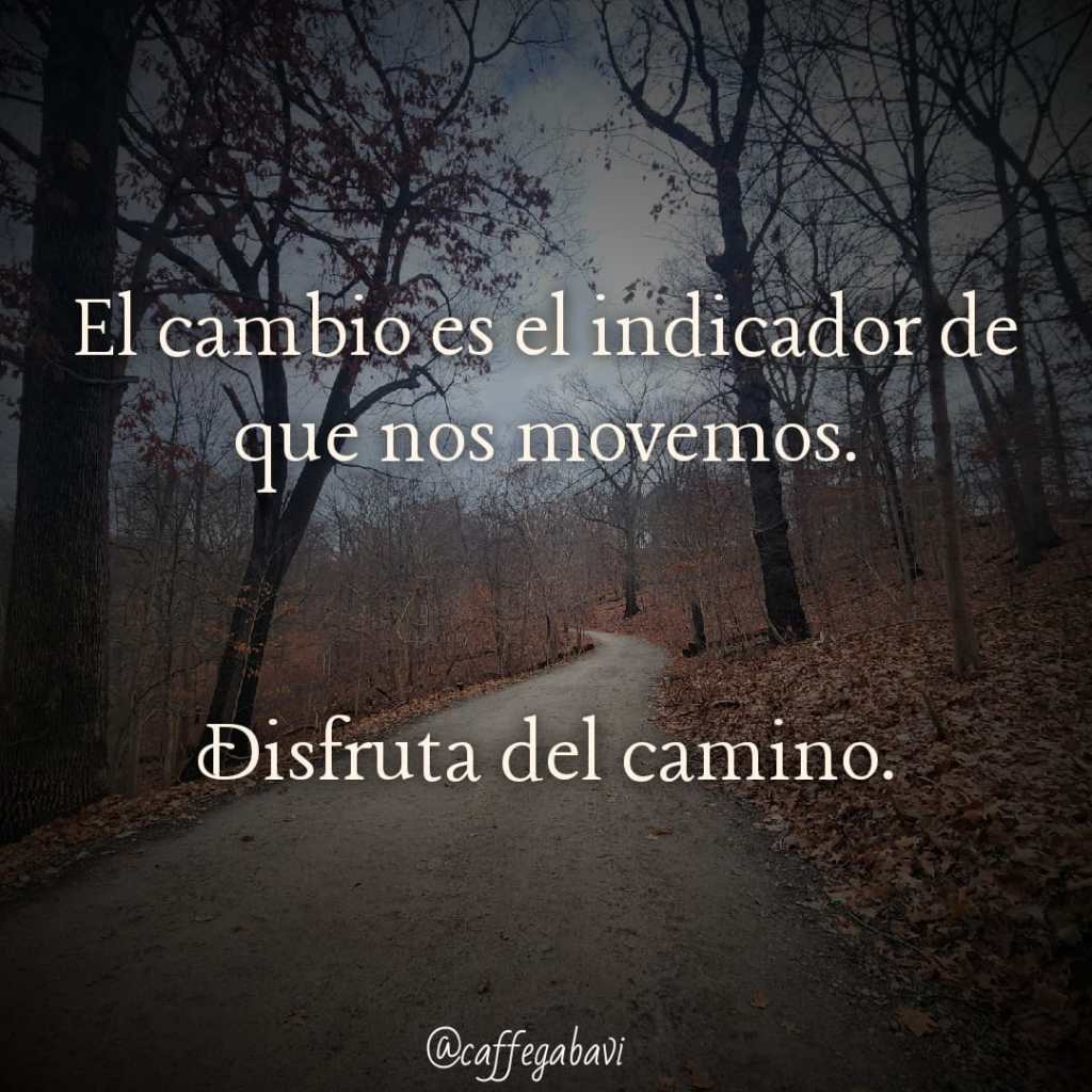 Acepta el cambio como parte clave del&nbsp;camino