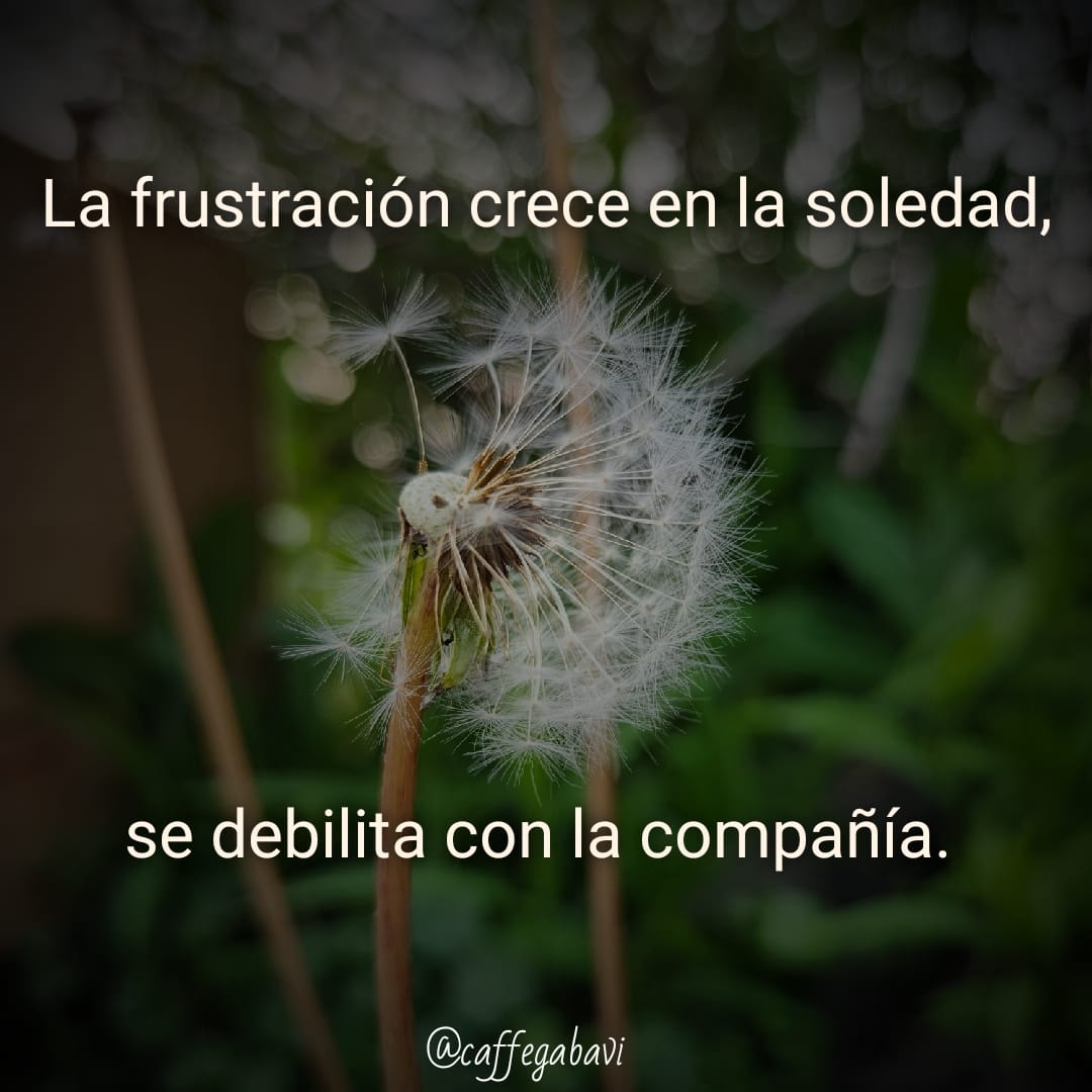 Compartir sirve para crecer, y fortalecer.