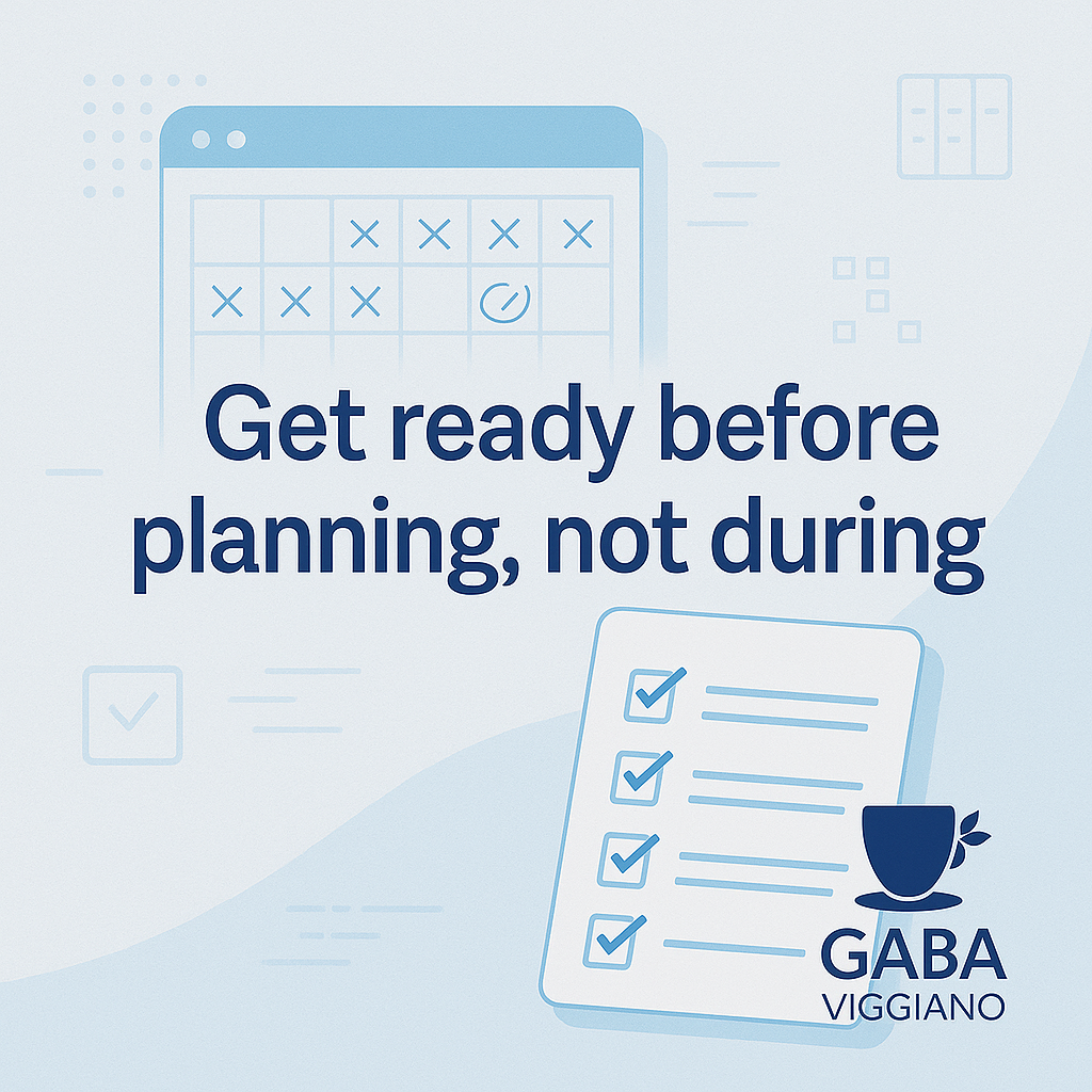 Agile tip: Prepare to Plan
